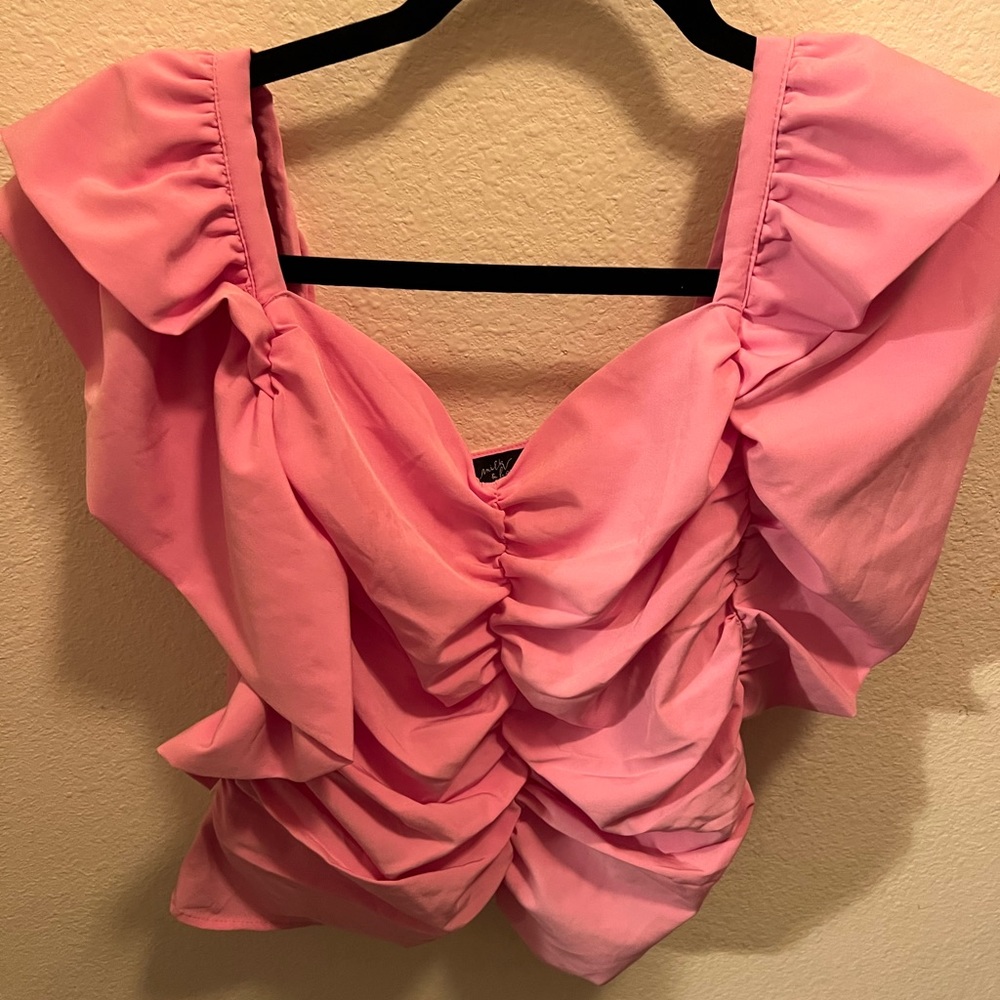 Pink top